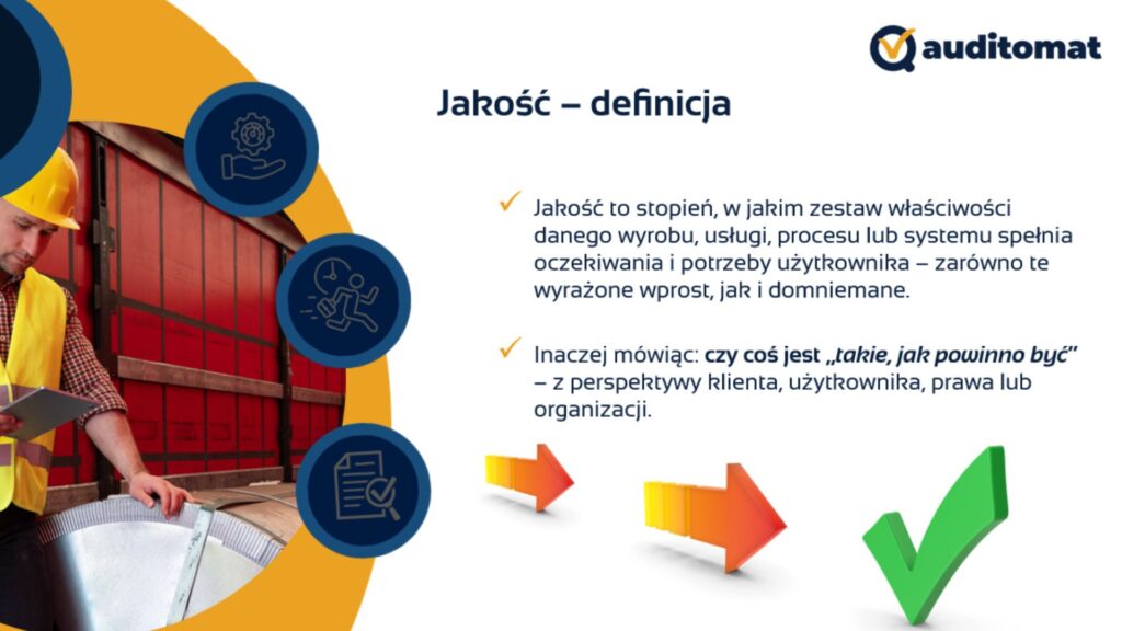 jakość - definicja