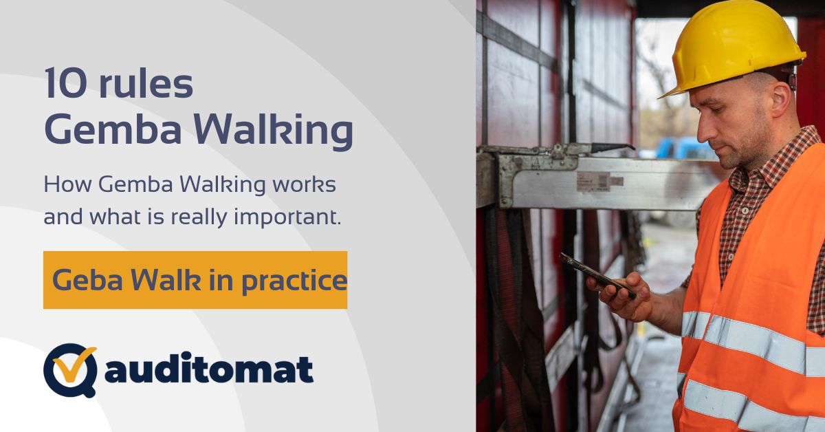10 rules Gemba Walking