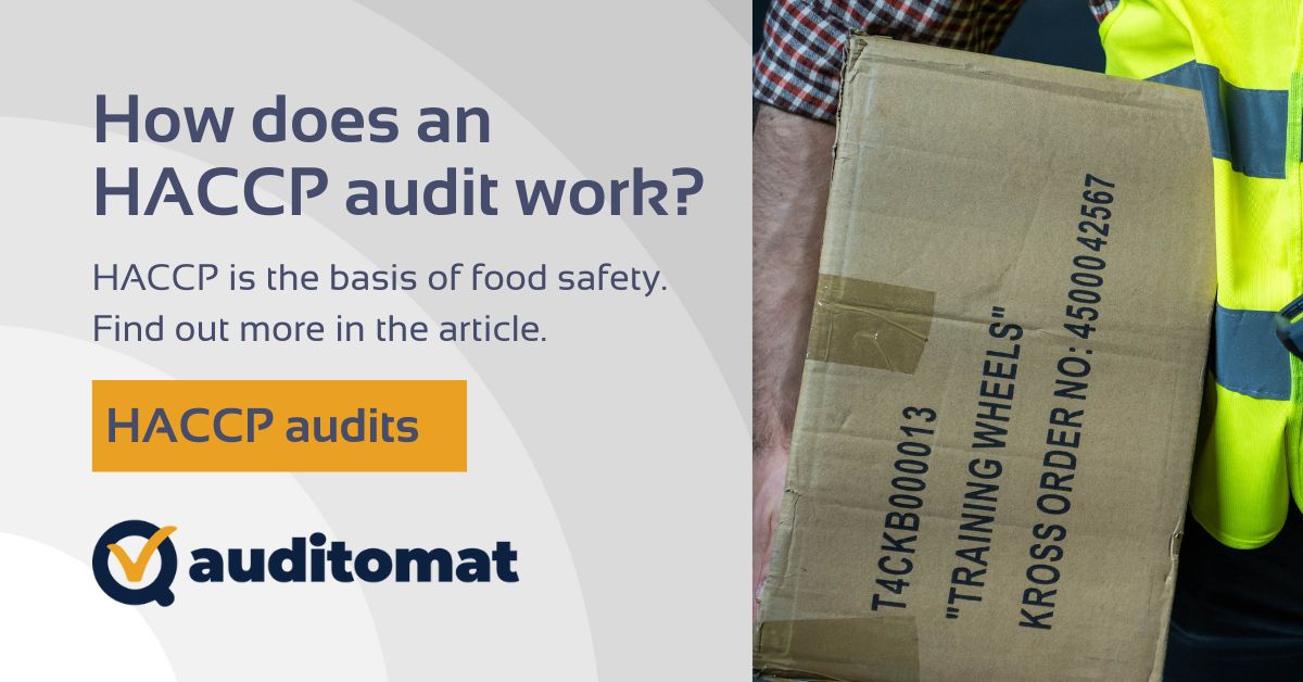 How does an HACCP audit work