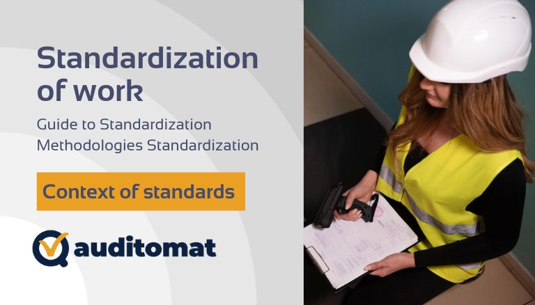 Standardization of work