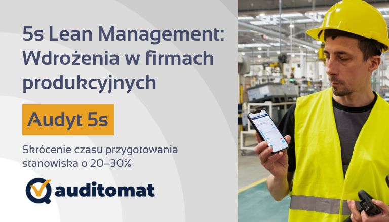 5s Lean Management: Wdrożenia w firmach produkcyjnych