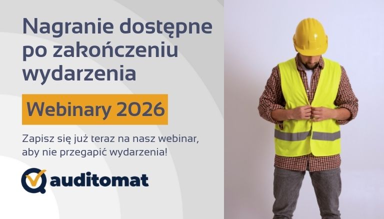 Webinary 2026 o standaryzacji i procesach